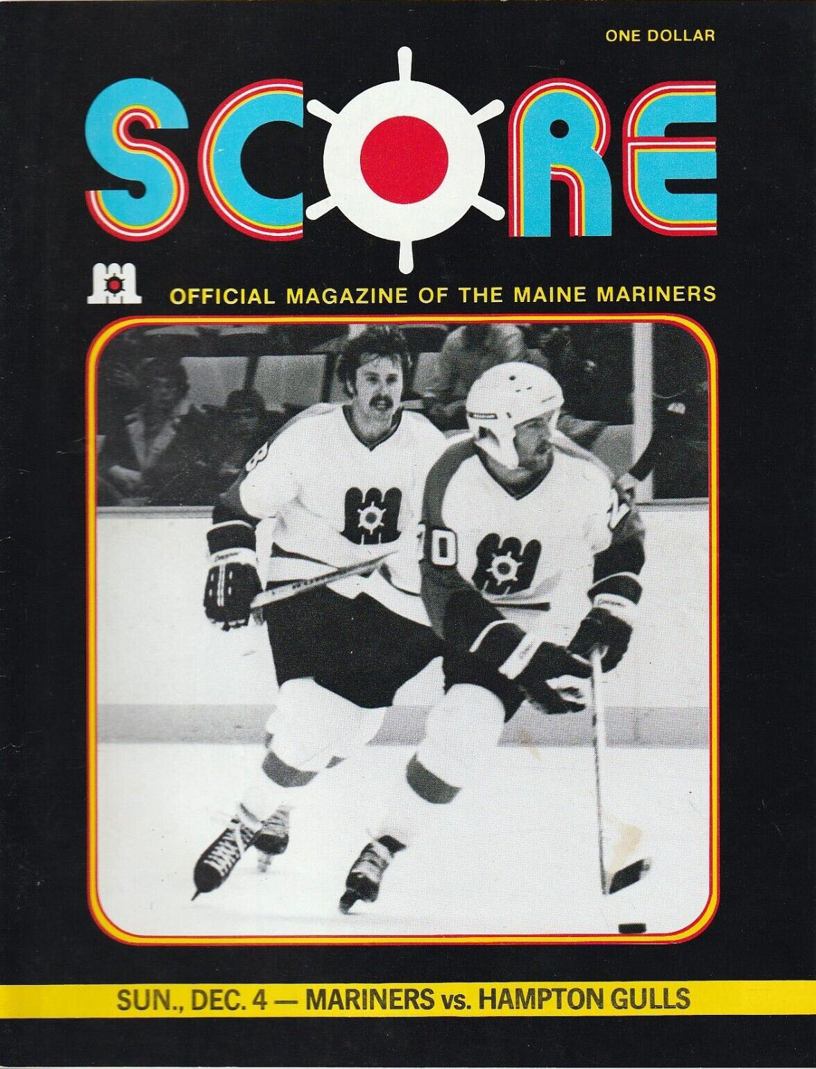 1977-78 Maine Mariners program