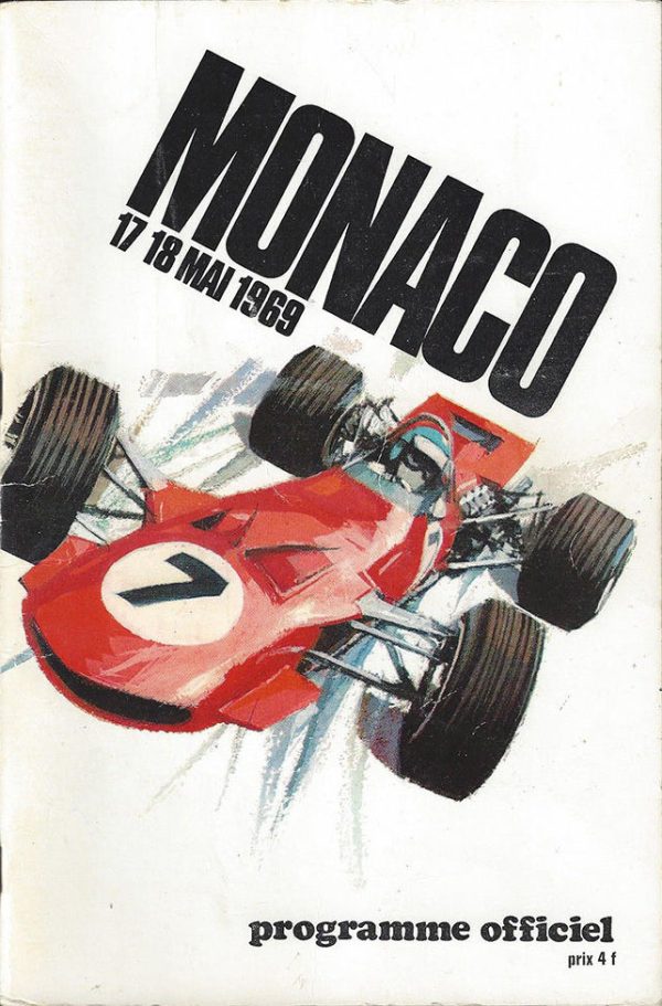 1969 Monaco Grand Prix race program