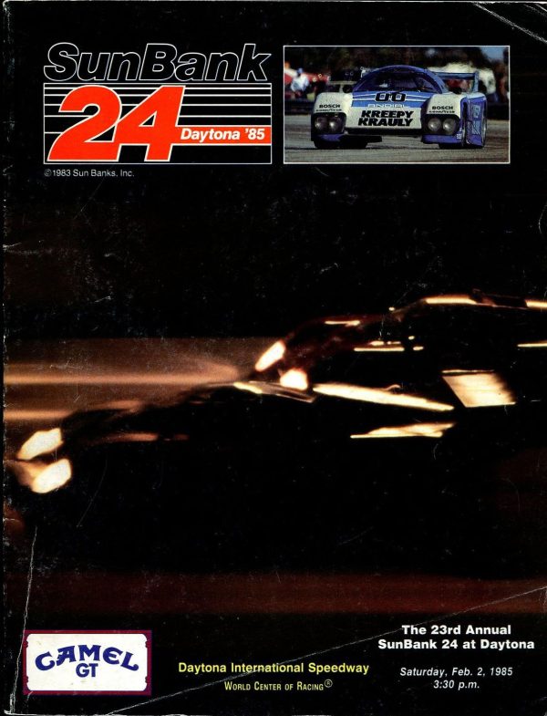 1985 24 Hours of Daytona program