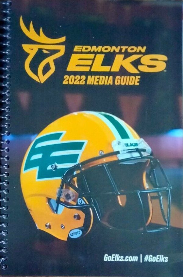 2022 Edmonton Elks media guide