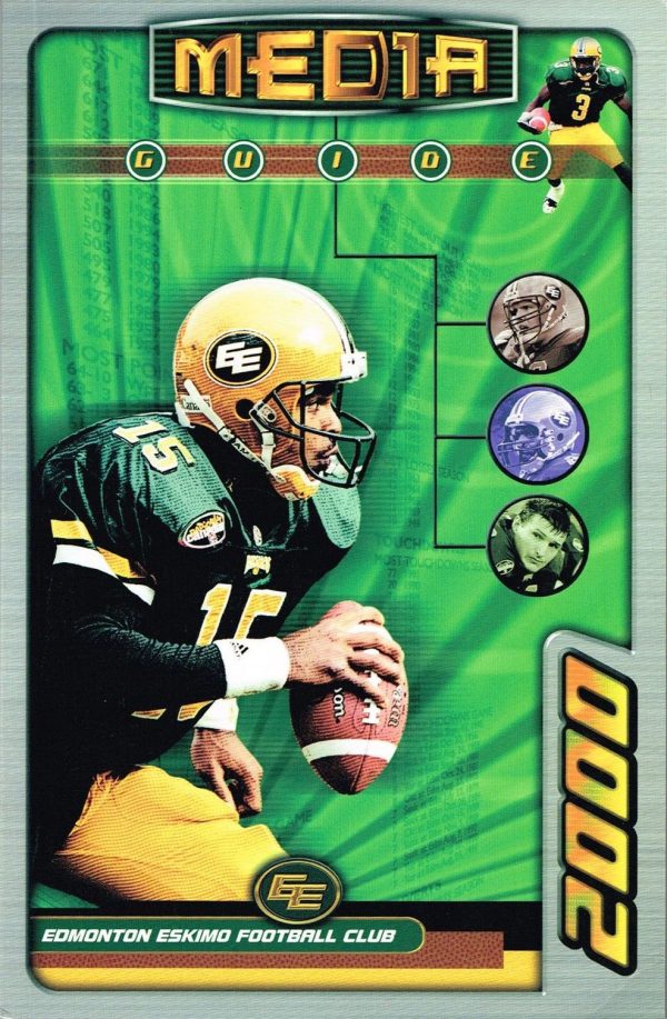 2000 Edmonton Eskimos media guide