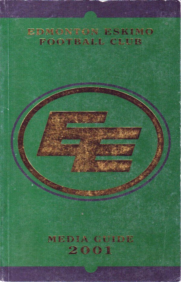 2001 Edmonton Eskimos media guide