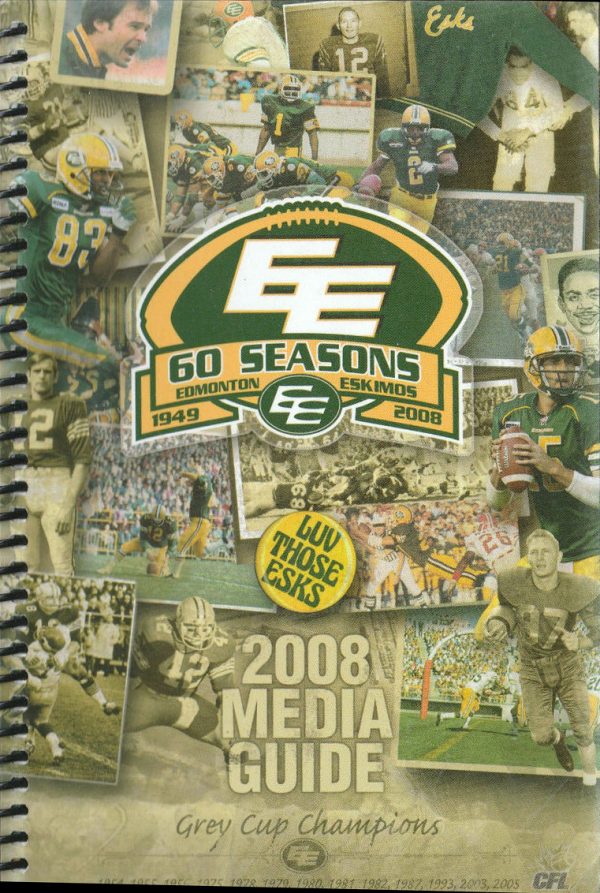 2008 Edmonton Eskimos media guide