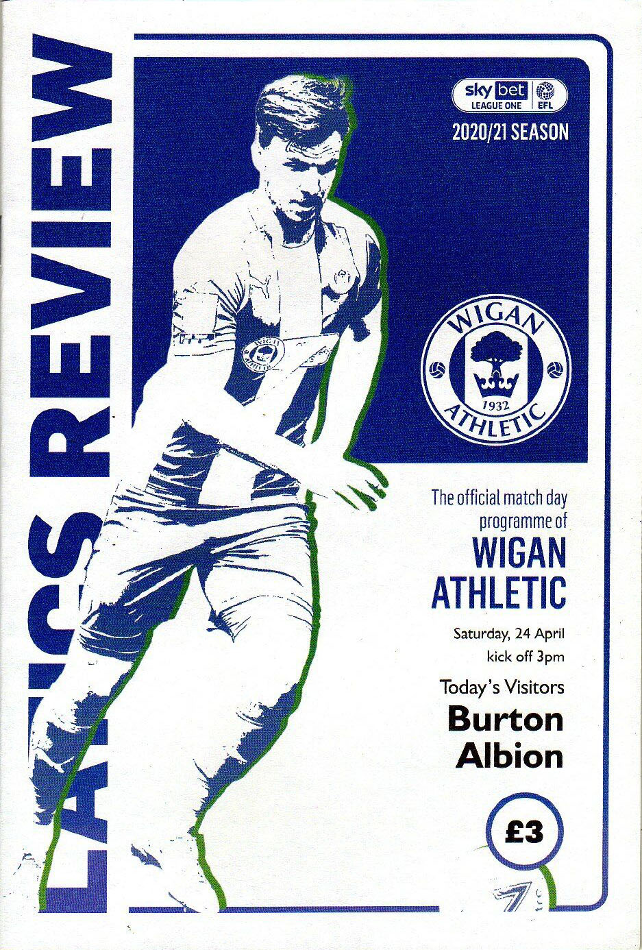 Wigan Athletic vs. Burton Albion (April 24, 2021)