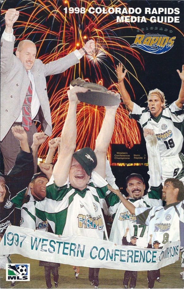 1998 Colorado Rapids media guide