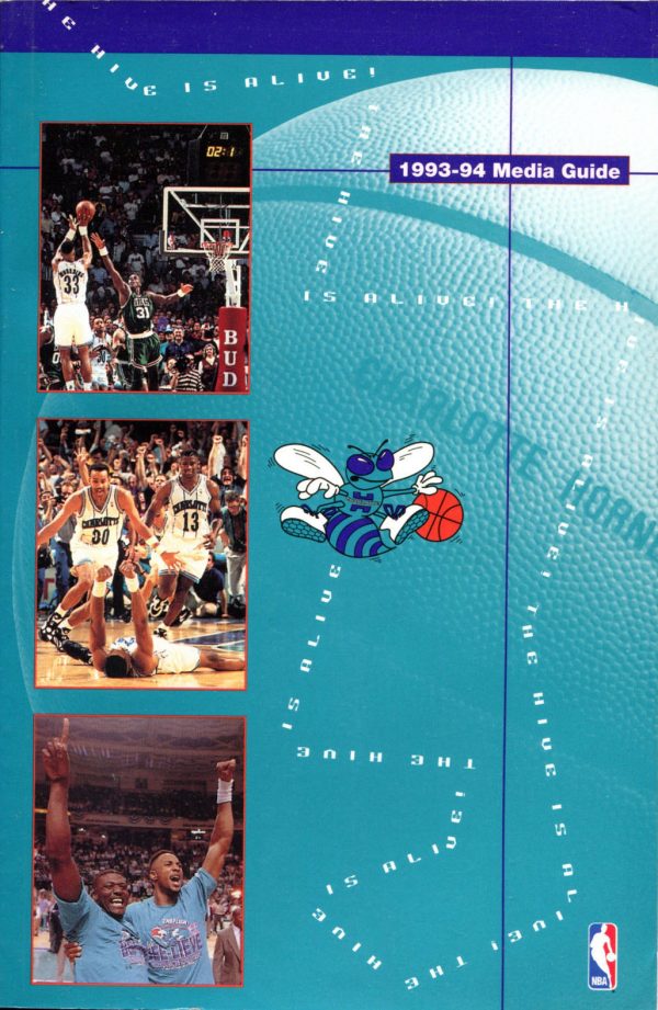 1993-94 Charlotte Hornets media guide