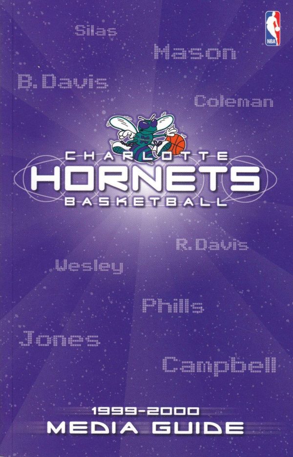 1999-2000 Charlotte Hornets media guide