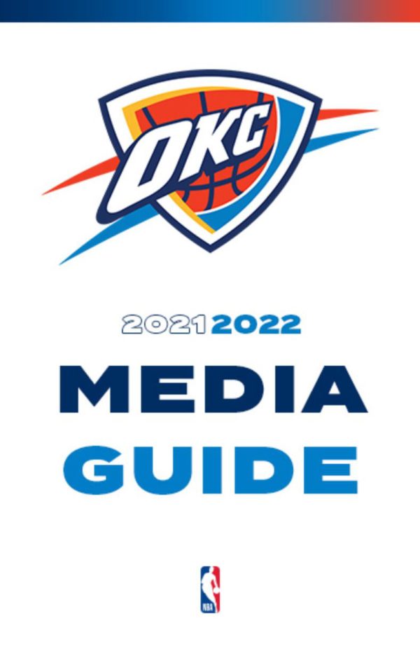 2021-22 Oklahoma City Thunder media guide