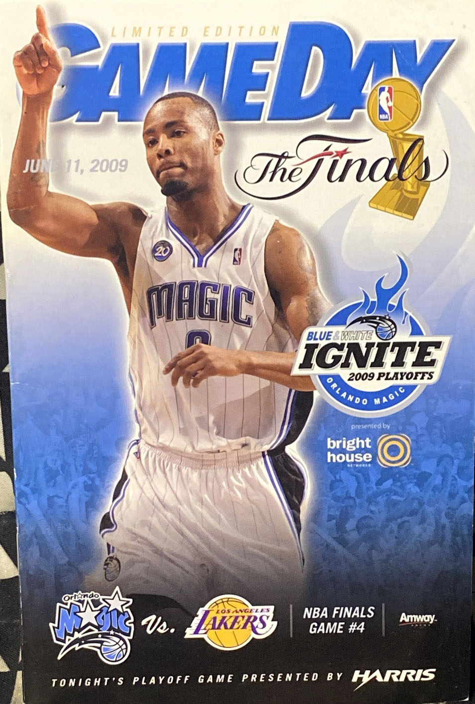 2009 Orland Magic playoff program