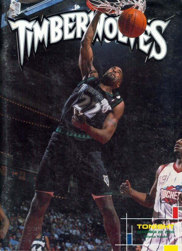 2000-01 Minnesota Timberwolves program