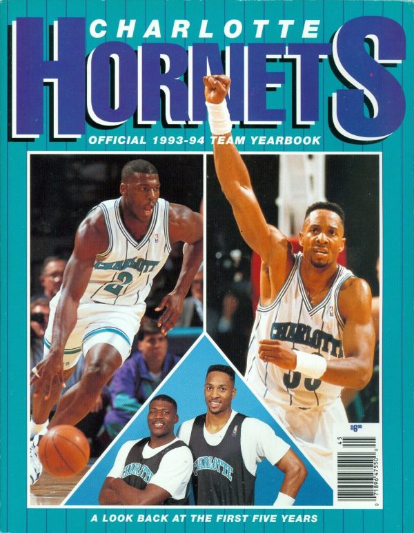 1993-94 Charlotte Hornets yearbook