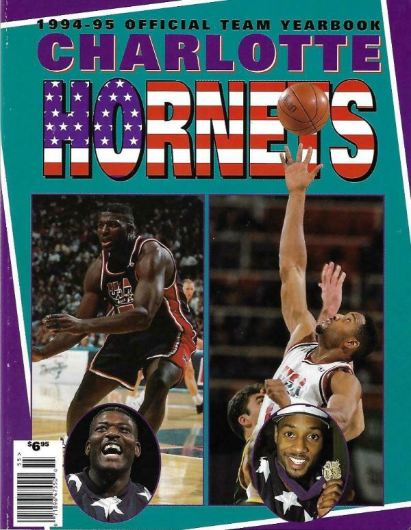 1994-95 Charlotte Hornets yearbook