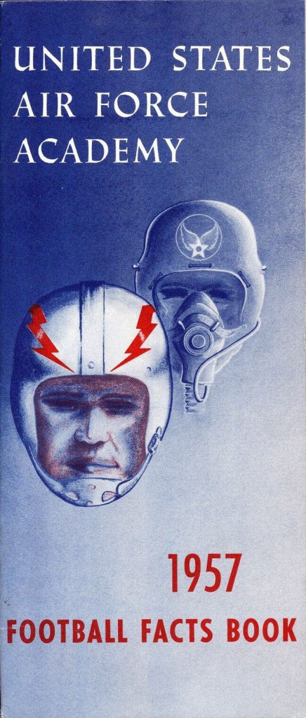 1957 Air Force Falcons football media guide