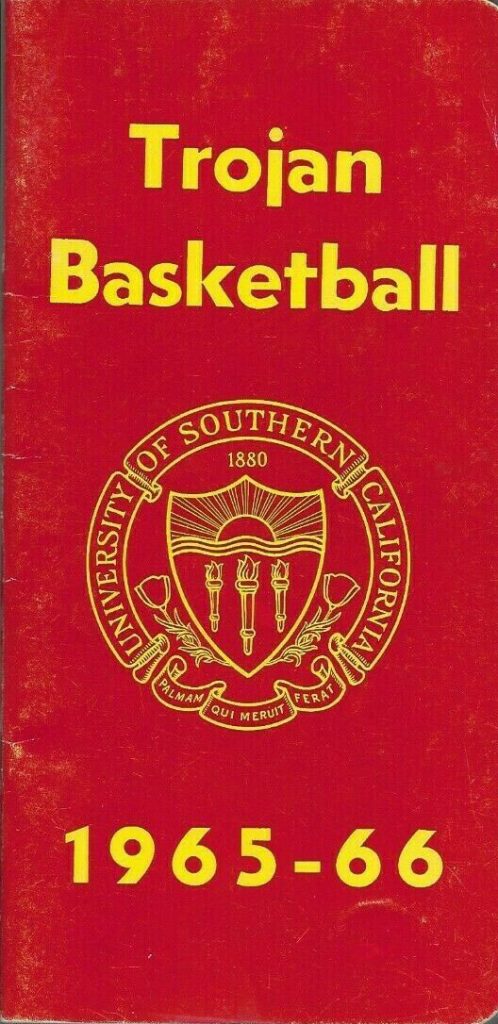 1965-66 USC Trojans men's basketball media guide