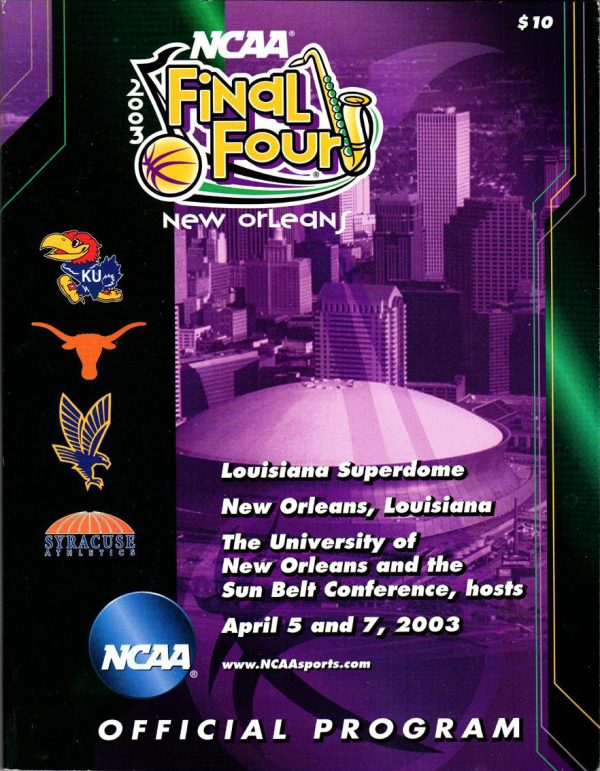 2003 Final Four program