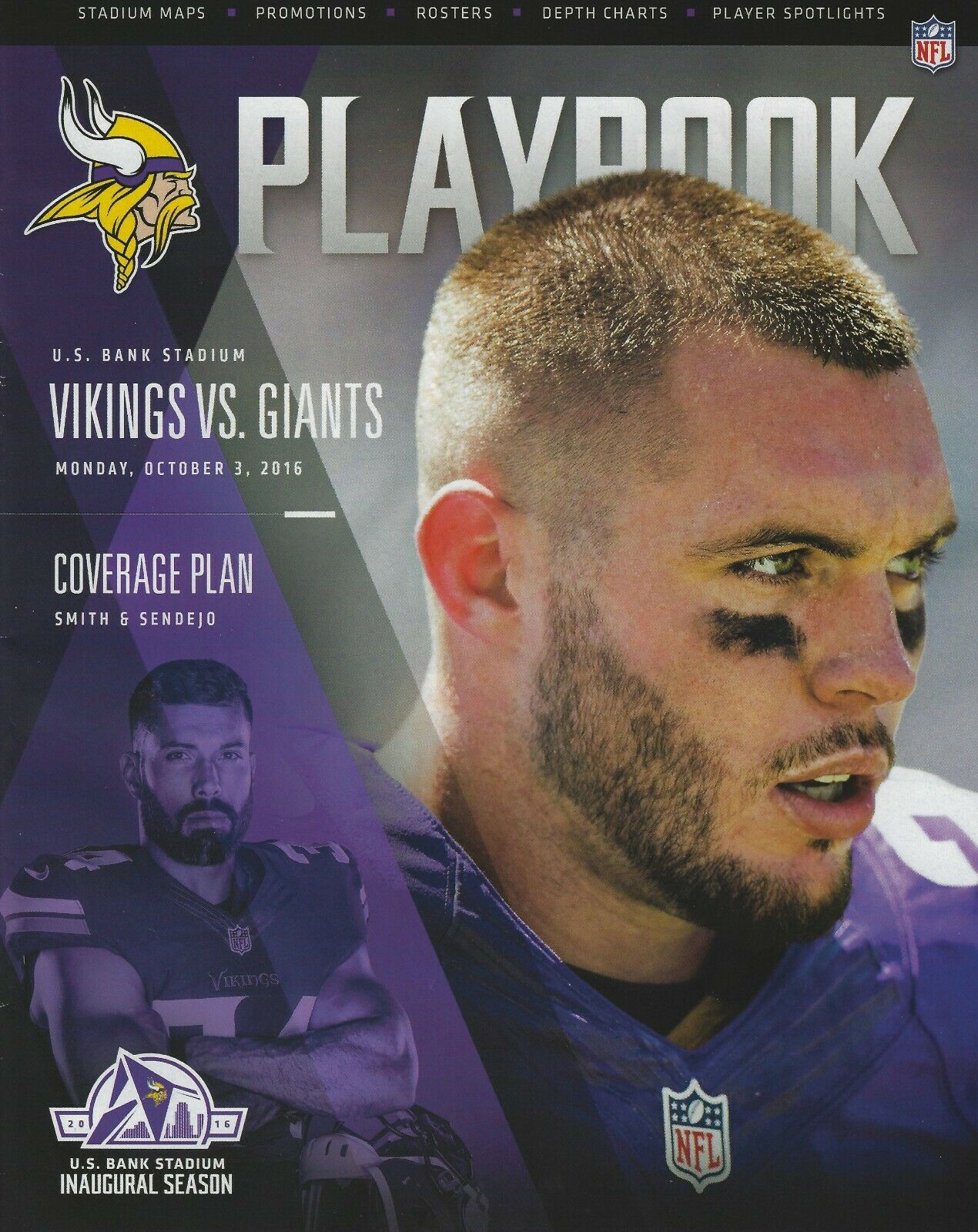 Minnesota Vikings vs. New York Giants (October 3, 2016)