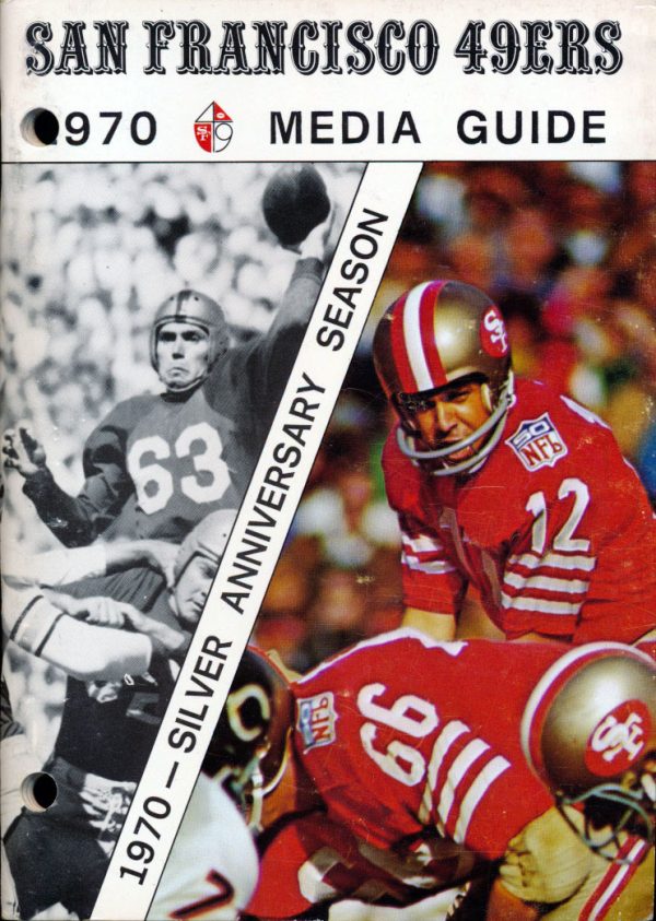 1970 San Francisco 49ers media guide