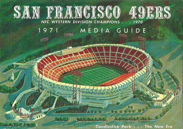 1971 San Francisco 49ers media guide