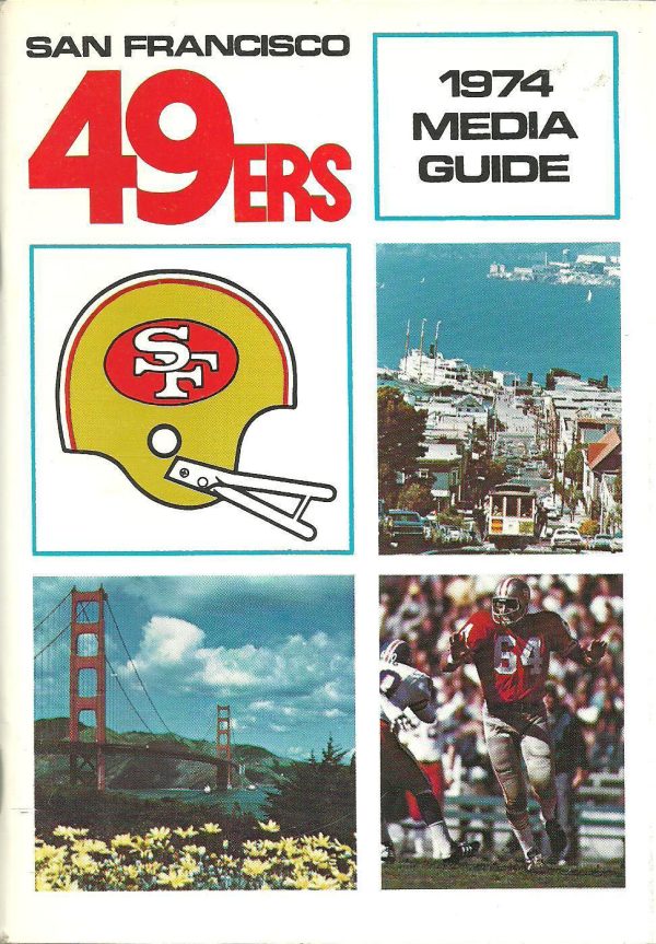 1974 San Francisco 49ers media guide