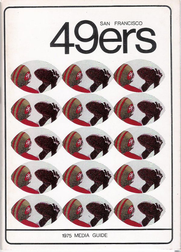 1975 San Francisco 49ers media guide