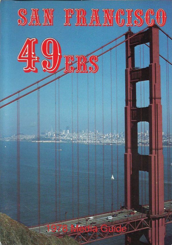 1978 San Francisco 49ers media guide