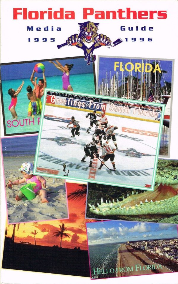 1995-96 Florida Panthers media guide