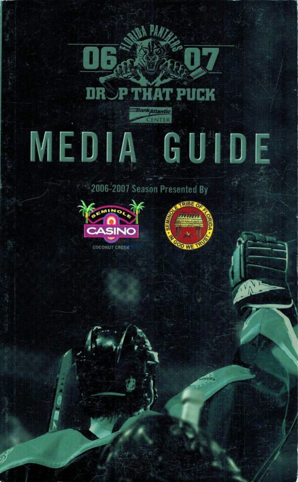 2006-07 Florida Panthers media guide