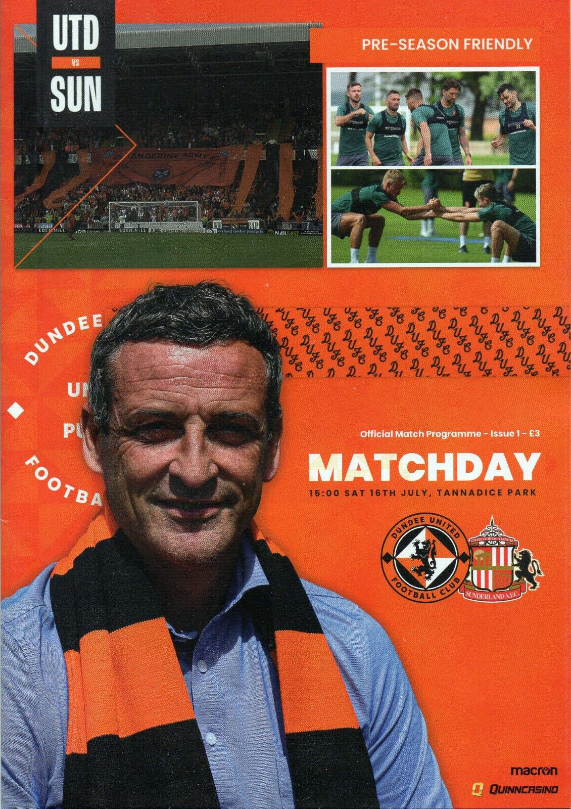 Dundee United vs. Sunderland (July 16, 2022)