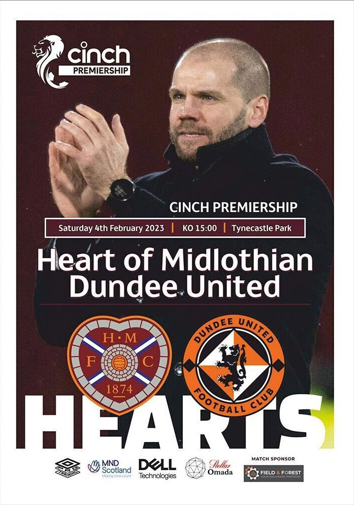 Heart of Midlothian vs. Dundee United (February 4, 2023)