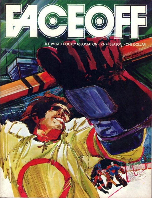 1973-74 WHA Faceoff Magazine