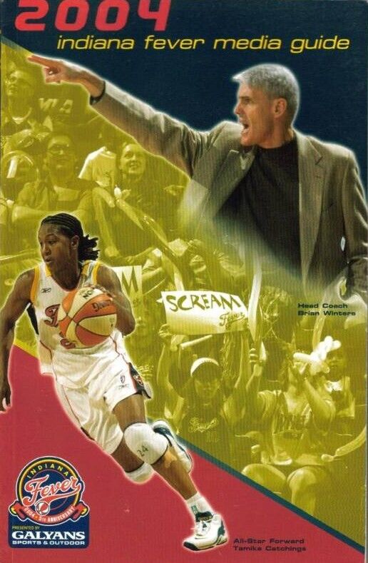 2004 Indiana Fever media guide