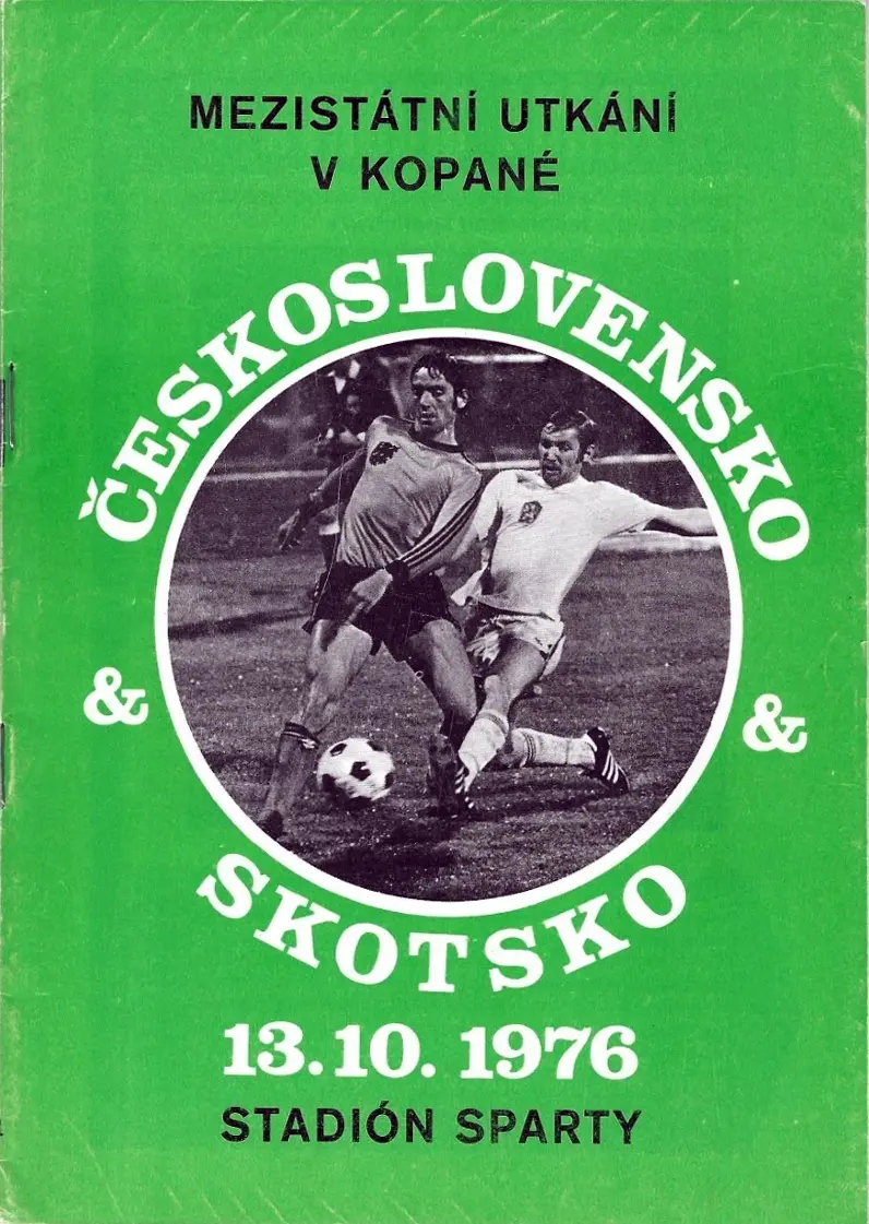 Czechoslovakia vs. Scotland (October 13, 1976)