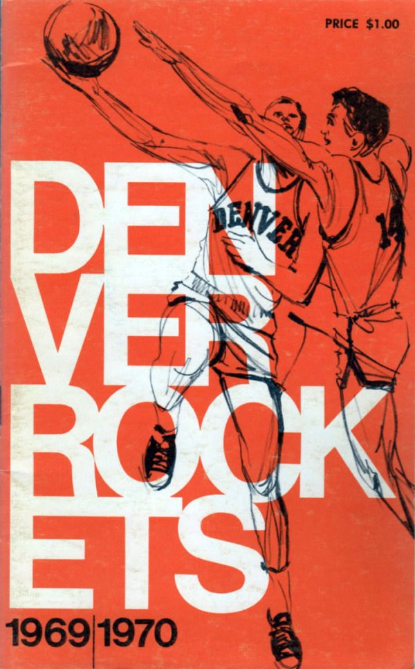 1969-70 Denver Rockets media guide