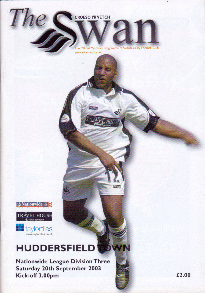Swansea City vs. Huddersfield Town (September 20, 2003)