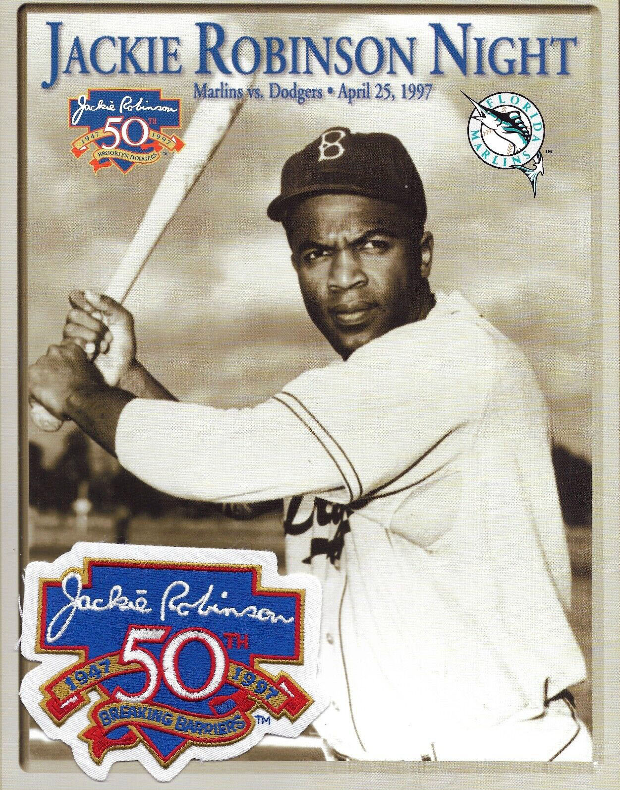 1997 Florida Marlins program