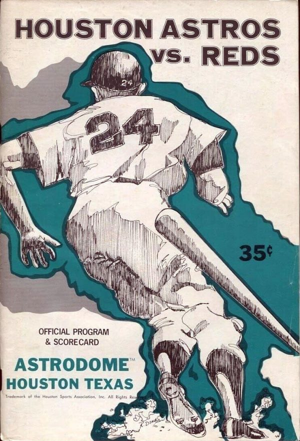 1970 Houston Astros program