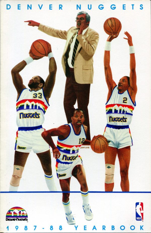 1987-88 Denver Nuggets media guide