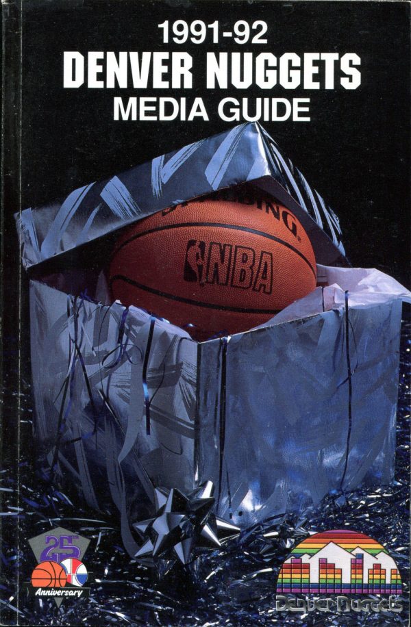 1991-92 Denver Nuggets media guide