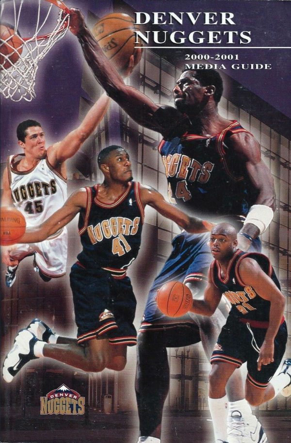 2000-01 Denver Nuggets media guide