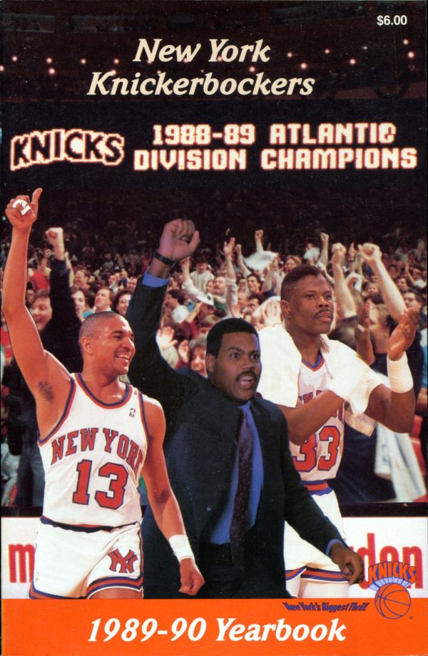 1989-90 New York Knicks yearbook