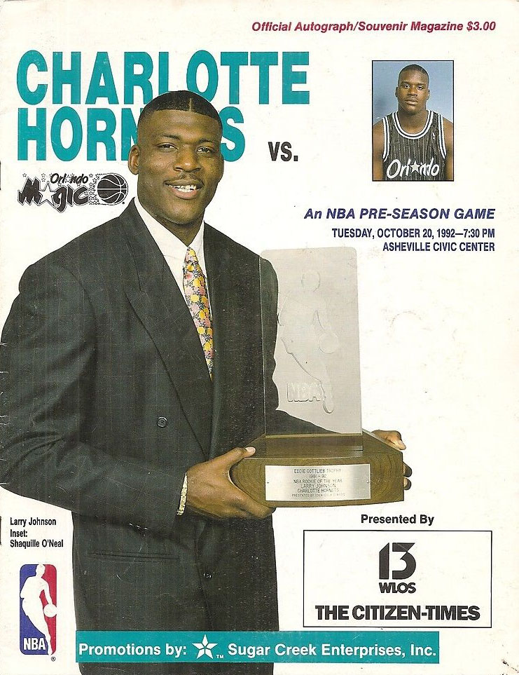 Charlotte Hornets vs. Orlando Magic (October 20, 1992)