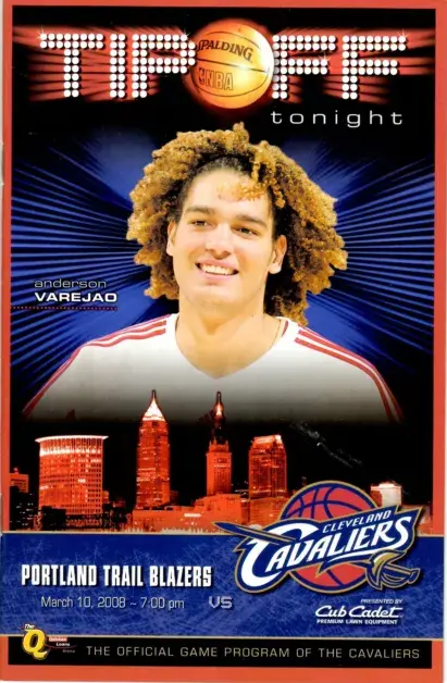 2007-08 Cleveland Cavaliers program