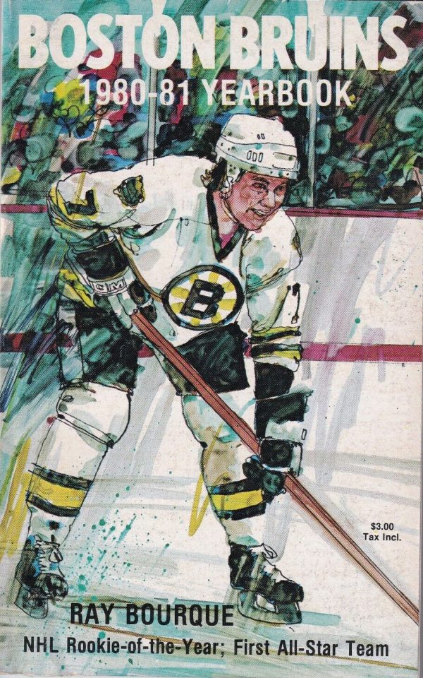 1980-81 Boston Bruins yearbook