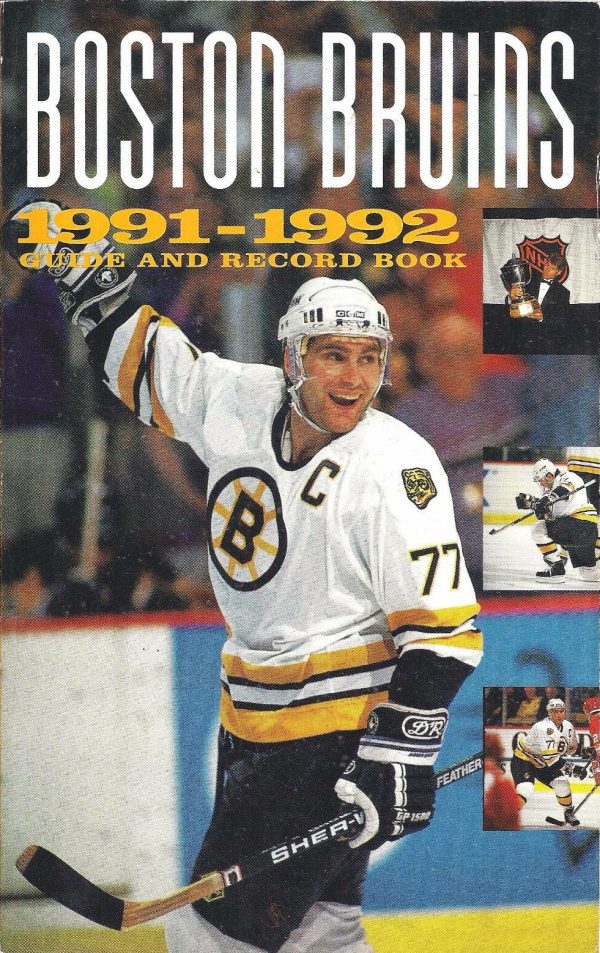 1991-92 Boston Bruins media guide