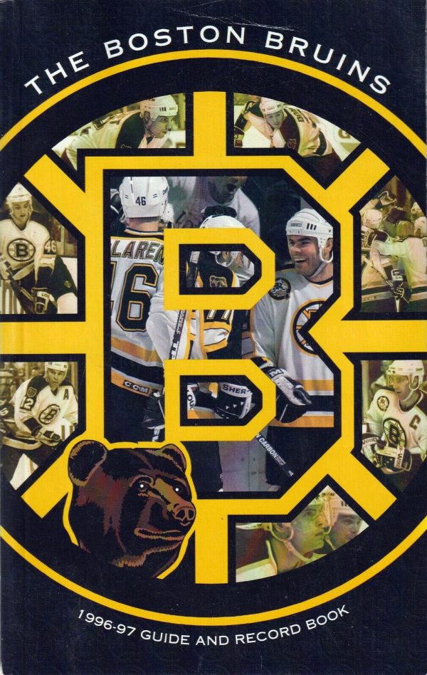 1996-97 Boston Bruins media guide