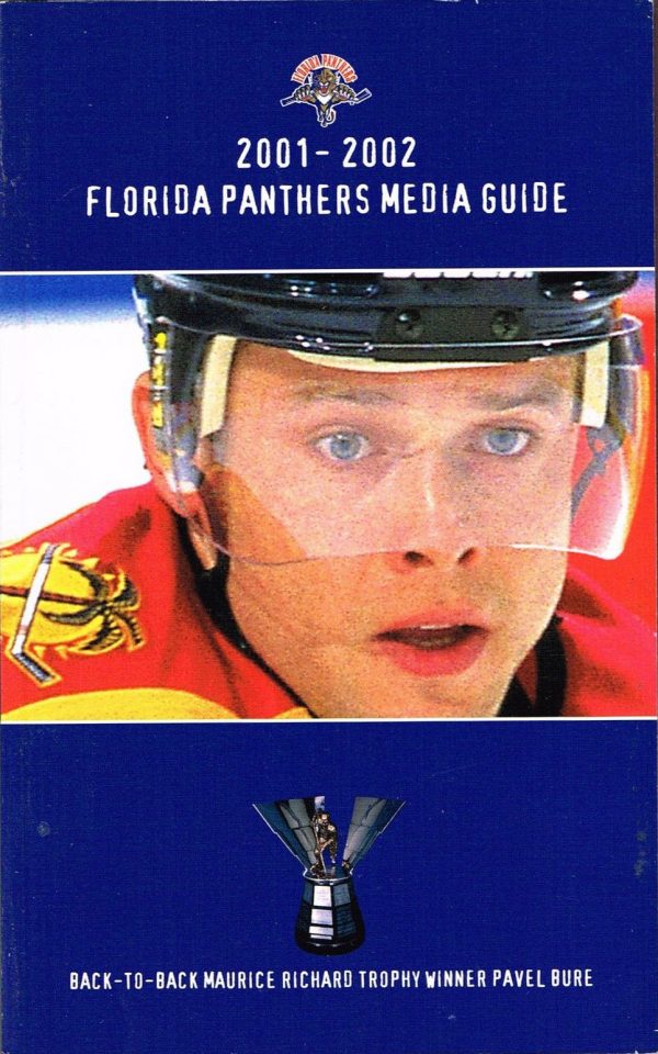 2001-02 Florida Panthers media guide