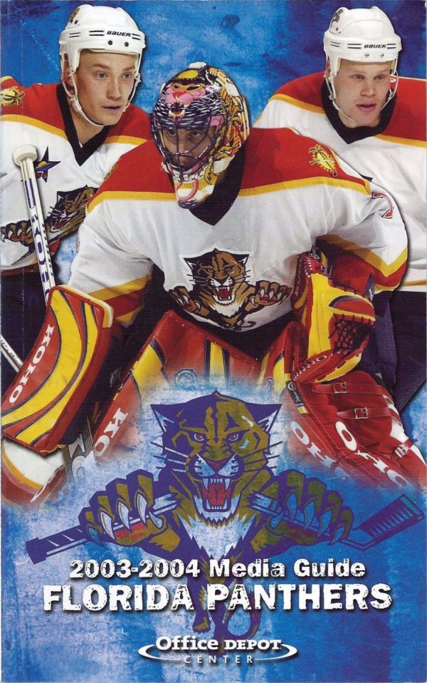 2003-04 Florida Panthers media guide