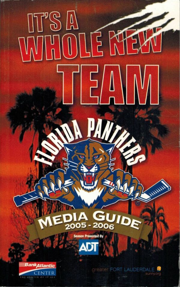 2005-06 Florida Panthers media guide