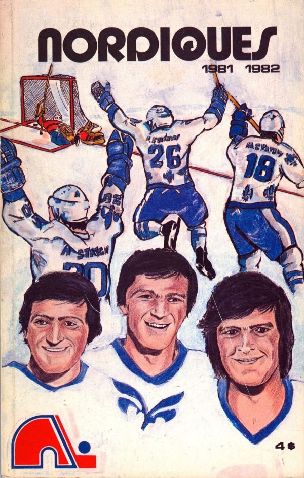 1981-82 Quebec Nordiques media guide