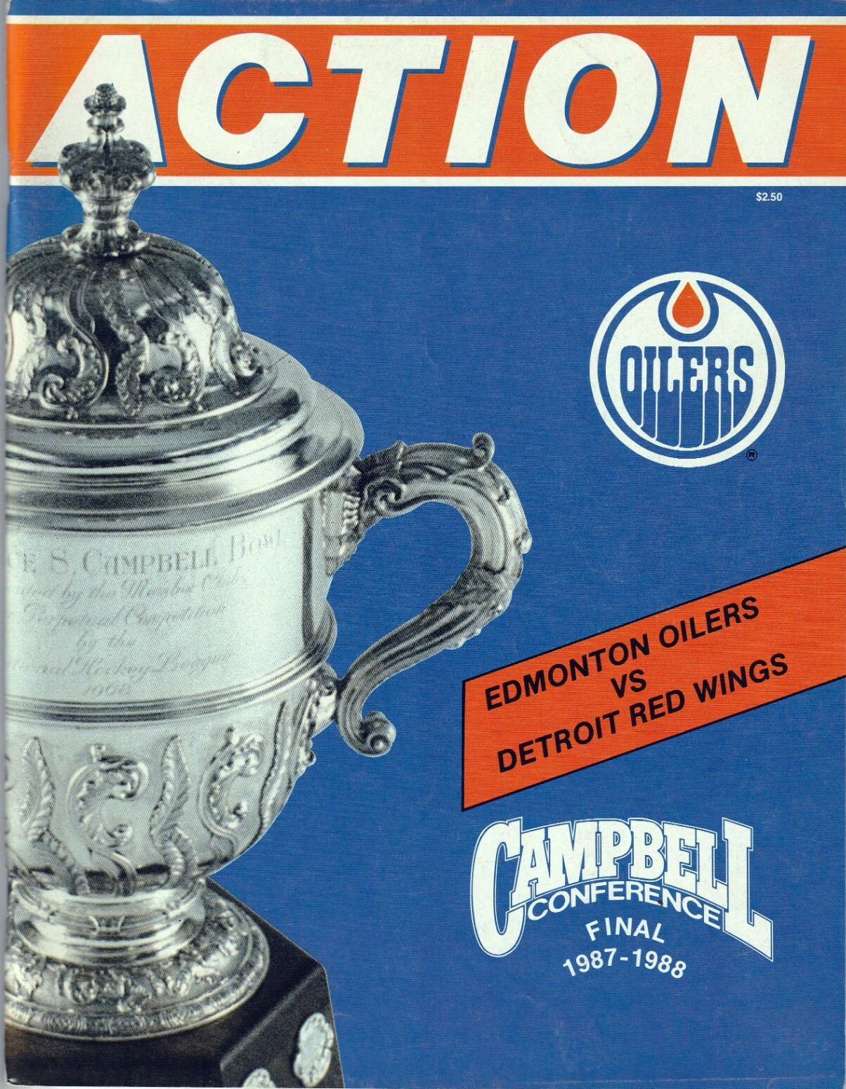 1988 Edmonton Oilers playoff program